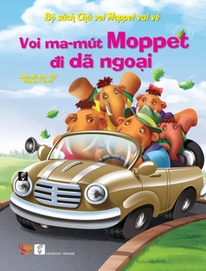 Bộ Sách Chú Voi Moppet Vui Vẻ - Voi Ma-mut Moppet Đi Dã Ngoại