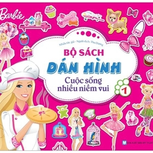 Bộ sách dán hình cuộc sống nhiều niềm vui tập 1