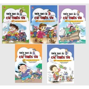 Bộ Sách Thời Thơ Ấu Của Các Thiên Tài (5 Cuốn) - Nxb Kim Đồng