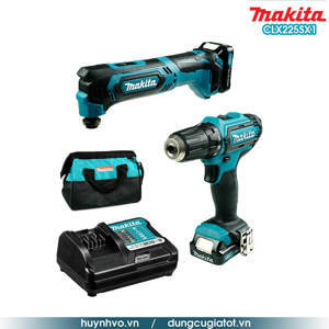 Bộ sản phẩm dùng pin Makita CLX225SX1 - 12V