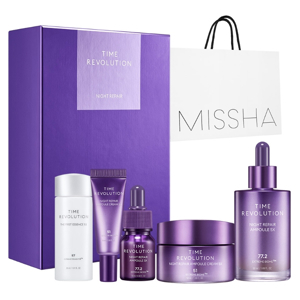 Bộ sản phẩm dưỡng da ban đêm Missha Time Revolution Night Repair