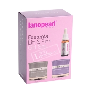 Bộ sản phẩm làm chậm lão hóa Lanopearl Bocenta Lift & Firm Gift Set - dành cho da 30+