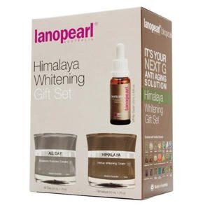 Bộ sản phẩm trị nám & dưỡng trắng da Lanopearl Himalaya Whitening Gift Set