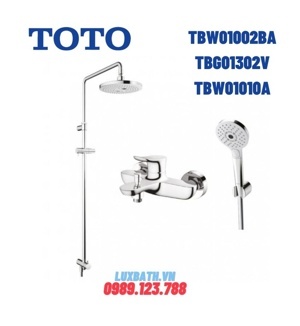 Bộ sen cây nóng lạnh Toto TBW01002BA/TBG01302V/TBW01010A