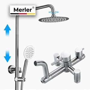 Bộ sen cây tắm nóng lạnh inox Zento SUS8503