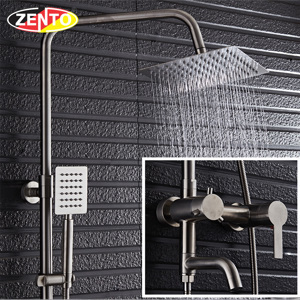 Bộ sen cây tắm nóng lạnh inox Zento SUS8401