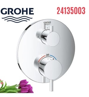 Mặt bộ trộn âm ổn nhiệt Grohe 24135003