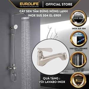 Bộ sen tắm đứng nóng lạnh Eurolife EL-S909