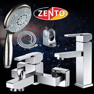 Bộ sen tắm và vòi lavabo Zento CB002