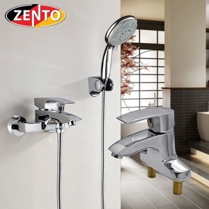 Bộ sen tắm và vòi lavabo Zento CB002