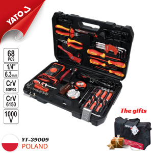 Bộ sửa chữa điện gia dụng YT-39009, 68PCS