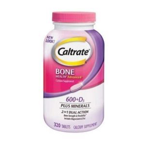 Bổ sung Canxi, D3 và khoáng chất với Caltrate 600 + D3 Plus Minerals 320 viên