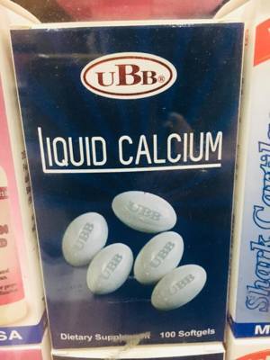 Bổ sung canxi UBB Liquid Calcium