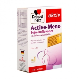 Bố sung nội tiết tố nữ và Canxi 30 viên Active Meno Doppelherz Aktiv