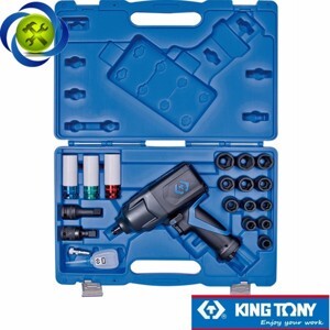 Bộ súng vặn bulong 1/2 Kingtony 44801AMP 20 chi tiết