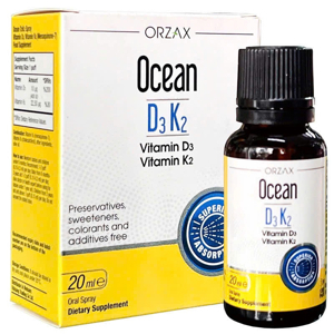 Bổ sung Vitamin D3 và Vitamin K2 Ocean D3K2 – Chai 20ml