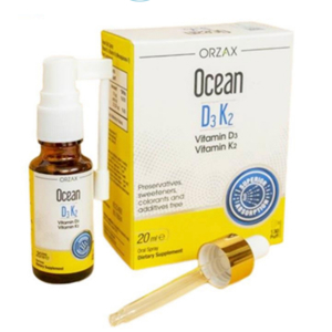 Bổ sung Vitamin D3 và Vitamin K2 Ocean D3K2 – Chai 20ml