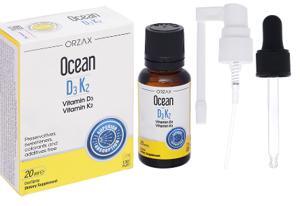 Bổ sung Vitamin D3 và Vitamin K2 Ocean D3K2 – Chai 20ml