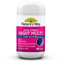 Bổ sung Vitamin phục hồi ban đêm Nature's Way Rest & Restore Night MultiVitamin For Women 60 viên