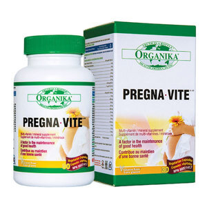 Bổ sung vitamin và khoáng chất cho các bà mẹ trong thời kỳ mang thai và cho con bú pregna vite organika 30 viên