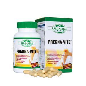 Bổ sung vitamin và khoáng chất cho các bà mẹ trong thời kỳ mang thai và cho con bú pregna vite organika 30 viên