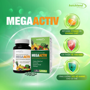 Bổ sung vitamin và khoáng chất từ trái cây MegaActiv