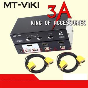 Bộ Switch KVM HDMI 2 Cổng USB MT ViKI MT-2102HL