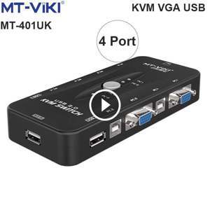 Bộ Switch KVM VGA 4 Cổng MT-VIKI MT-401UK