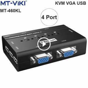 Bộ Switch KVM VGA 4 Cổng USB MT ViKI MT-460KL