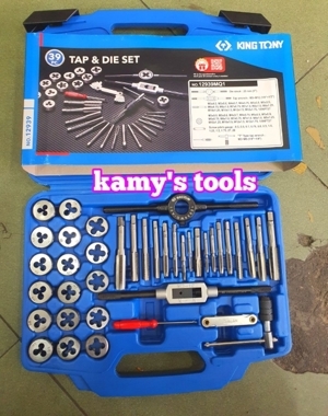 Bộ Taro ren hệ mét KINGTONY 12939MQ1, 39 món