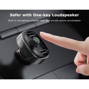 Bộ tẩu sạc đa năng trên xe hơi Baseus S09 T-Typed Wireless MP3 Car Charger