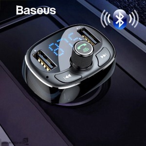 Bộ tẩu sạc đa năng trên xe hơi Baseus S09 T-Typed Wireless MP3 Car Charger