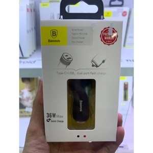 Bộ tẩu sạc nhanh đa năng dùng cho xe hơi Baseus LV196