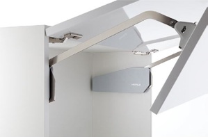 Bộ tay nâng 2 cánh tủ Hafele cao 580-650 493.05.893
