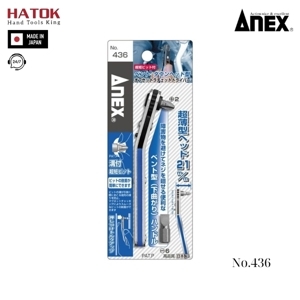 Bộ tay vặn và mũi vít dùng trong góc hẹp Anex No.436