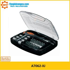 Bộ tay vặn vít tự động 40 chi tiết Black & Decker A7062-XJ