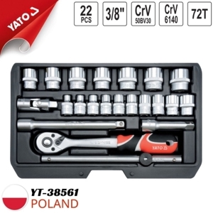 Bộ tay vặn Yato Yt-38561