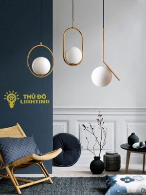 Bộ thả hiện đại 3 đèn Decor Monaco