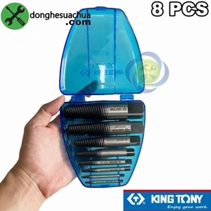 Bộ tháo bu lông ốc vít gãy 8 chi tiết Kingtony 11208SQ