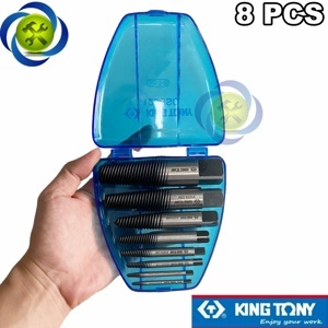 Bộ tháo bu lông ốc vít gãy 8 chi tiết Kingtony 11208SQ