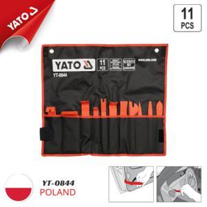 Bộ tháo lắp nội thất ôtô 11 món Yato YT-0844