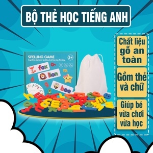 Bộ Thẻ Học Thông Minh - Chữ Cái