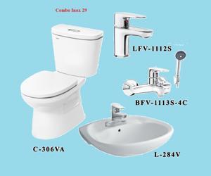 Bộ thiết bị vệ sinh Inax C-306VA+L-284V