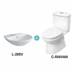 Bộ thiết bị vệ sinh Inax C-504VAN+L-285V