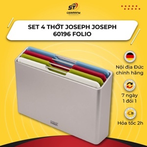 Bộ thớt 4 chiếc Joseph Joseph Folio Arctic 60196