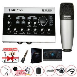 Bộ thu âm Alctron U16K MK3 + Micro Samson C01