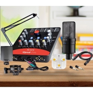 Bộ thu âm Icon Upod Pro + Micro Takstar SM8B