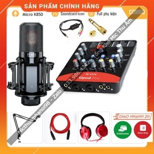 Bộ thu âm Icon Upod Pro + Micro Takstar PC K850