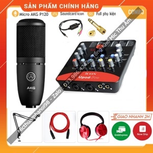 Bộ thu âm Icon Upod Pro + Micro AKG P120