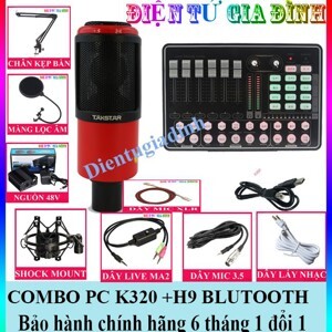 Bộ thu âm KS108 + Micro Takstar PC K320